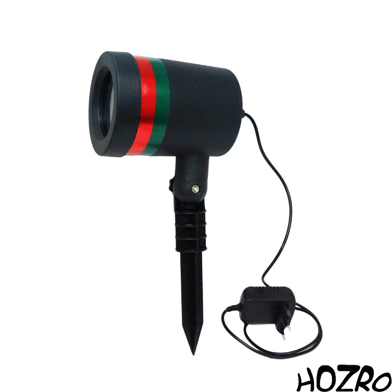 Proiector Laser de Exterior HOZRO, pentru Craciun – Sky Star, Spotlight, Showers – Iluminare pentru Gradina, Curte, Peluza, DJ, Discoteca si Decoruri Festive HOZRO