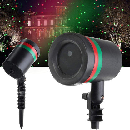 Proiector Laser de Exterior HOZRO, pentru Craciun – Sky Star, Spotlight, Showers – Iluminare pentru Gradina, Curte, Peluza, DJ, Discoteca si Decoruri Festive HOZRO