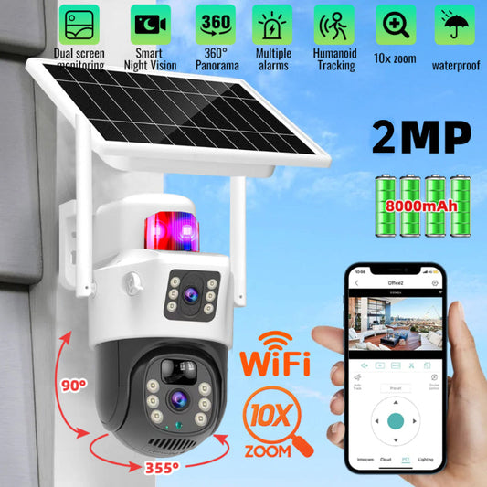 Cameră de Supraveghere HOZRO, Model TP15-4G cu Conectivitate 4G, Monitorizare HD, Detecție Mișcare Inteligentă și Acces Remote prin Aplicație Mobilă – Ideală pentru Locuințe, Birouri și Spații Comerciale HOZRO