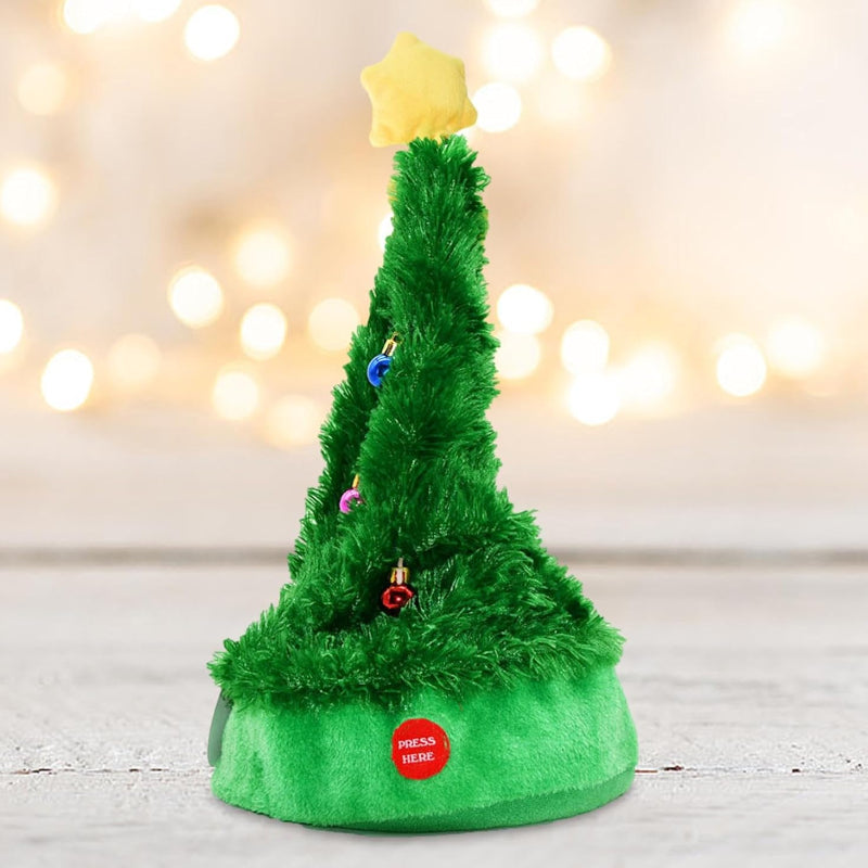 Căciulă Interactivă HOZRO, Model Green Star – Funcții Motorii și Muzicale, Distracție și Mișcare pentru Copii HOZRO