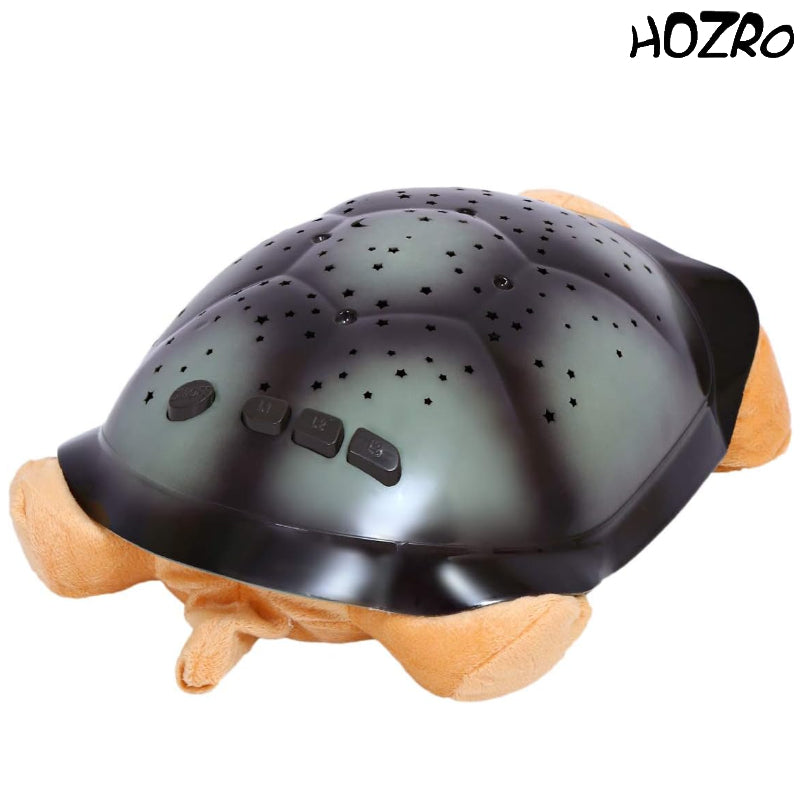 Lampă de Veghe HOZRO, pentru Copii în Formă de Broască Țestoasă, cu Proiecție de Stele și Lumină Relaxantă, Ideală pentru Somn Liniștit, Decor de Noapte și Cadou Magic pentru Micuți HOZRO