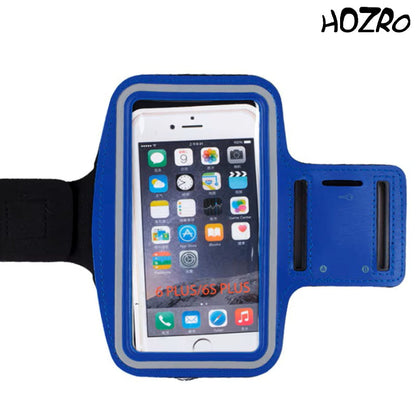 Husă Sport HOZRO, pentru Telefon cu Prindere pe Braț– Perfectă pentru Jogging, Mers, Sală sau Antrenamente – Compatibilă cu iPhone, Samsung și Alte Smartphone-uri HOZRO