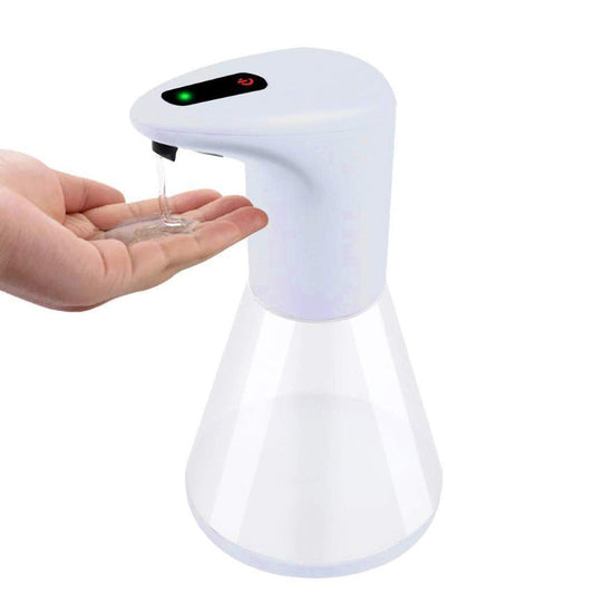 Dozator Automat HOZRO, pentru Săpun Lichid sau Spumă, cu Senzor, Capacitate 480 ml, Design Ergonomic și Modern, Funcționare Igienică fără Atingere HOZRO