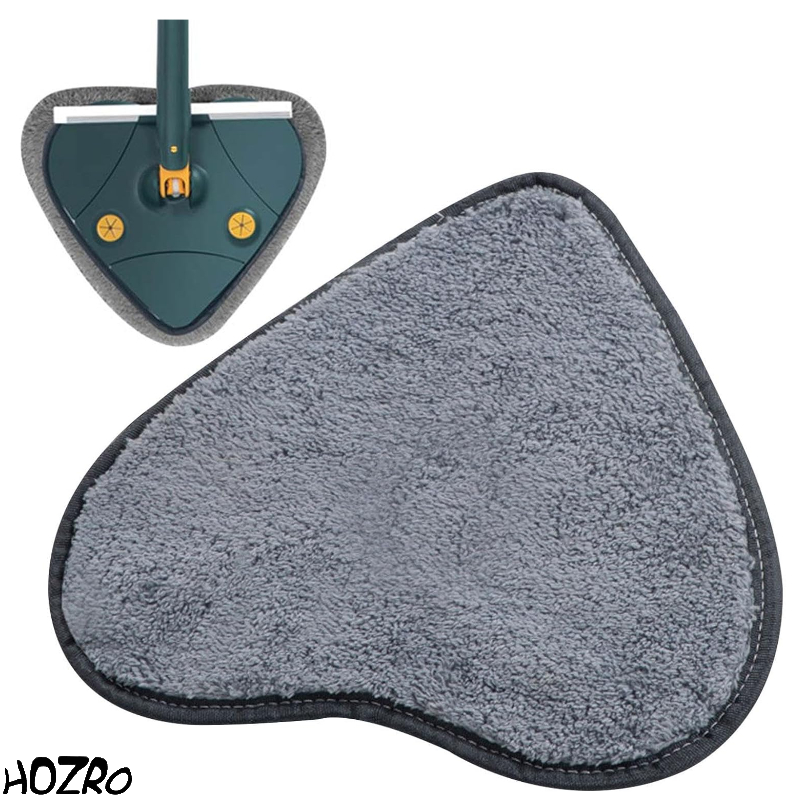 Lavetă Mop HOZRO, în Formă de Inimă, Microfibră Premium Ultra-Absorbantă, Compatibilă cu Mopurile Plate, Ideală pentru Curățare Umedă și Uscată, Eficientă în Colțuri și Zone Dificile HOZRO