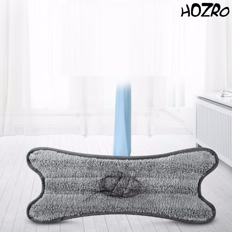 Set 3 Lavete Mop X Dreptunghi HOZRO, Microfibră Ultra-Absorbantă, Reutilizabile, Compatibile cu Mopuri Plate, Pentru Curățare Umedă și Uscată, Ideal pentru Toate Tipurile de Podele HOZRO