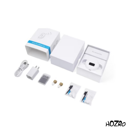 Aparat auditiv digital HOZRO, reincarcabil, Model G‑31 – Intraauricular, invizibil si inteligent, cu afisaj digital si 4 moduri de ascultare HOZRO