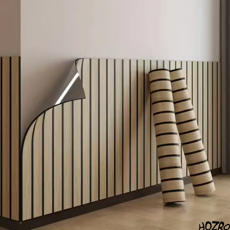 Tapet autocolant HOZRO, cu efect de fante, dimensiune 60×3 m – material decorativ flexibil pentru amenajări contemporane și transformări fără efort, Model V0601-19 HOZRO