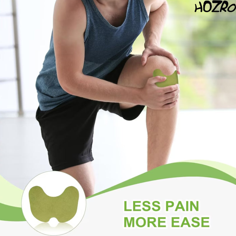 Plasturi pentru ameliorarea durerii HOZRO, cu extract natural de pelin – Design ergonomic 13 × 10,2 cm, ideali pentru gât, spate, umeri și articulații, pentru relaxare și reducerea tensiunii musculare HOZRO