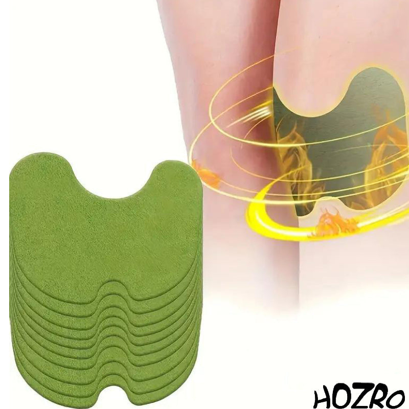 Plasturi pentru ameliorarea durerii HOZRO, cu extract natural de pelin – Design ergonomic 13 × 10,2 cm, ideali pentru gât, spate, umeri și articulații, pentru relaxare și reducerea tensiunii musculare HOZRO