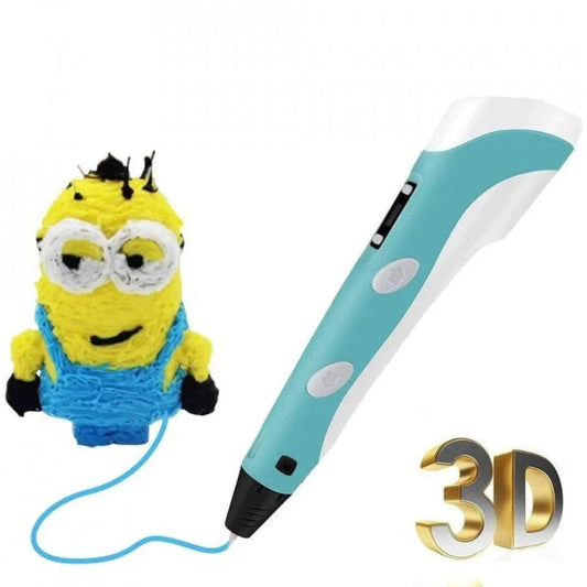 Creion 3D HOZRO, cu temperatură reglabilă, afișaj digital și filamente colorate – Perfect pentru începători, creativitate, proiecte DIY și modelare tridimensională HOZRO