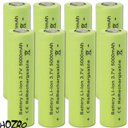 Acumulator Li-Ion Reîncărcabil HOZRO, 3.7V 5000mAh, Format 18650, Performanță Ridicată și Durată Lungă de Utilizare, Ideal pentru Lanterne, Jucării Electronice, Dispozitive Portabile și Proiecte DIY – Eficiență Stabilă și Încărcare Rapidă HOZRO