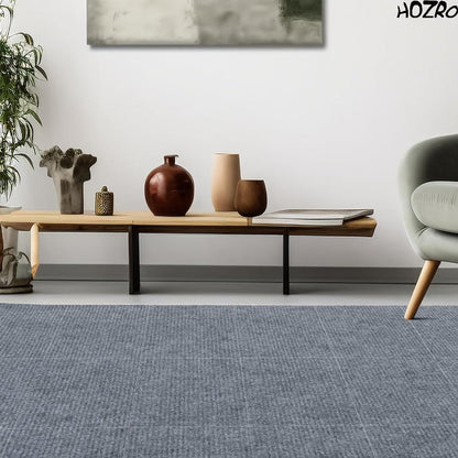 Mochetă autoadezivă HOZRO, 60×60 cm, antiderapante, pentru subsol și pardoseli din beton, interior/exterior, uz comercial, culoare gri HOZRO