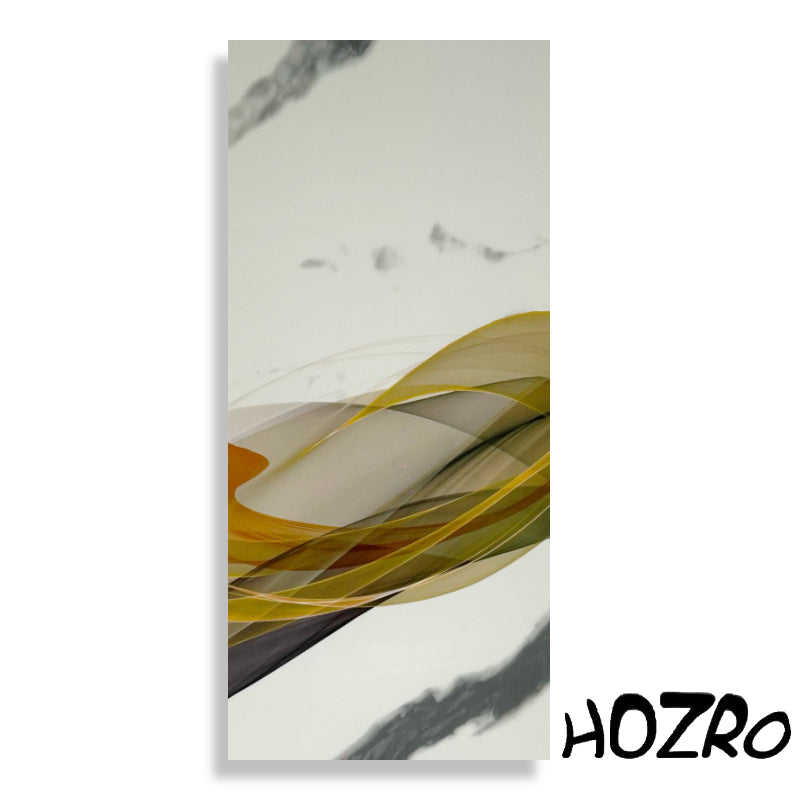 Set 10 x Placi imitatie Marmura autoadezive HOZRO, Model abstract, pentru pereti, acopera o suprafata de 1.8 mp, design modern, foarte usor de montat, 116-14 Gri HOZRO
