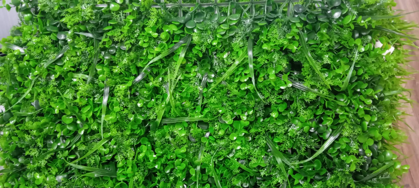 🌿 Panou Decorativ Premium Hozro – Gazon Artificial Iarba cu Plante Artificiale, 60x40 cm HOZRO