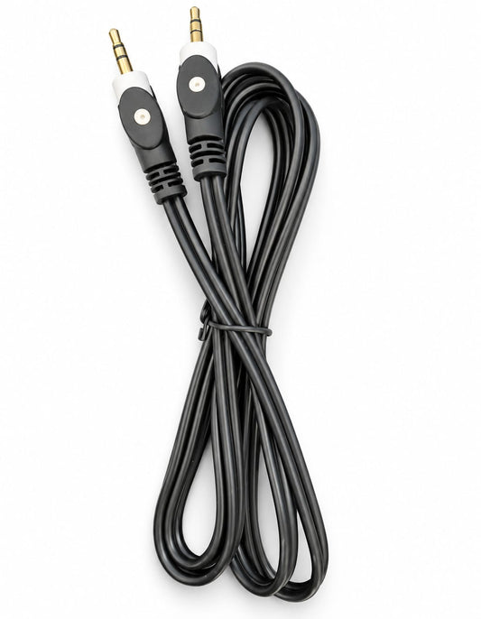 Cablu audio Jack - Jack, 1,5 m, negru, gros