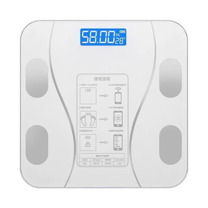 Cântar electronic inteligent HOZRO, cu aplicație Smart – Monitorizare completă a sănătății tale! ⚖️📲