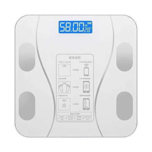 Cântar electronic inteligent HOZRO, cu aplicație Smart – Monitorizare completă a sănătății tale! ⚖️📲