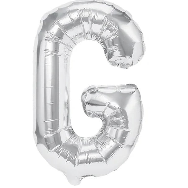 Balon folie HOZRO, diverse culori, in forma de litera G, 40 cm BESTSELLS