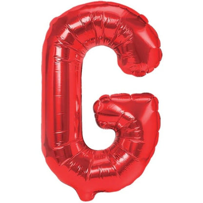 Balon folie HOZRO, diverse culori, in forma de litera G, 40 cm BESTSELLS