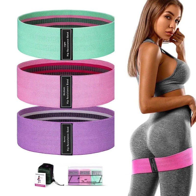 Set 3 Benzi Elastice Fitness – 3 Niveluri de Rezistență 🏋️‍♂️ BESTSELLS