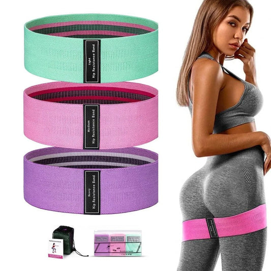 Set 3 Benzi Elastice Fitness – 3 Niveluri de Rezistență 🏋️‍♂️ BESTSELLS