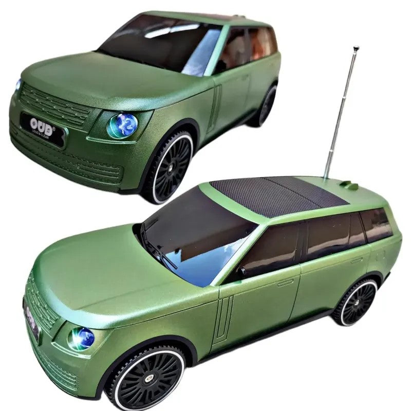 Boxă Portabilă HOZRO, Stil Range Rover, Încărcare Solară, Radio FM, USB, MP3, TF, Verde