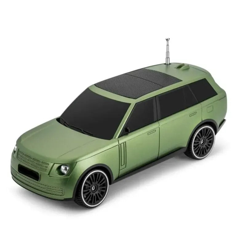 Boxă Portabilă HOZRO, Stil Range Rover, Încărcare Solară, Radio FM, USB, MP3, TF, Verde