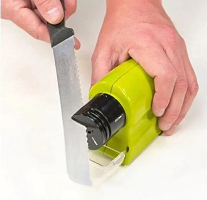 Ascutitor Electric pentru Cutite, Surubelnite, foarfeci, verde BESTSELLS