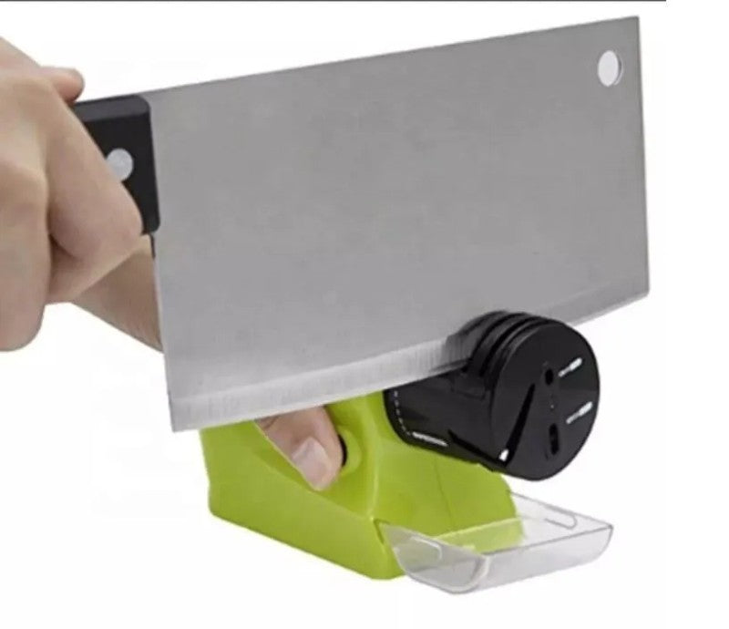 Ascutitor Electric pentru Cutite, Surubelnite, foarfeci, verde BESTSELLS