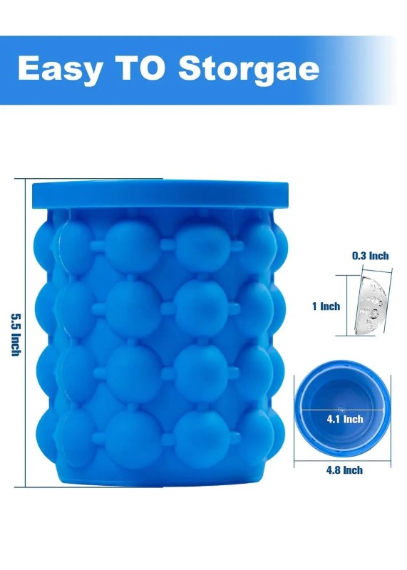 Formă de silicon 2-în-1 pentru gheață și frapieră – până la 120 cuburi! ❄️🍾