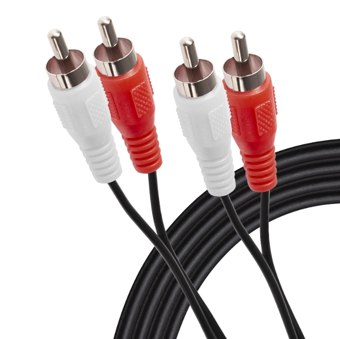 Cablu audio stereo 2 x RCA tată la 2 x RCA tată, 1,5 m BESTSELLS