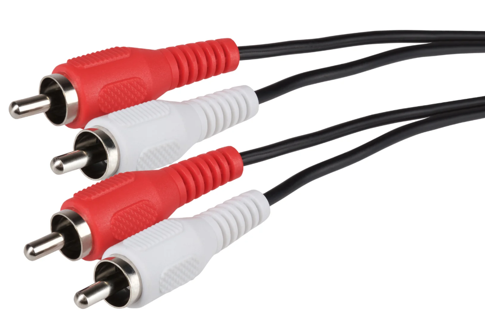 Cablu audio stereo 2 x RCA tată la 2 x RCA tată, 1,5 m BESTSELLS