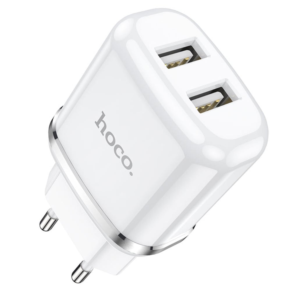Încărcător Fast Charge HOZRO, Tehnologie Super Rapidă, USB-C, HOCO, N3, Quick Charge, 18W, 1 X USB, cablu MicroUSB, Alb HOZRO