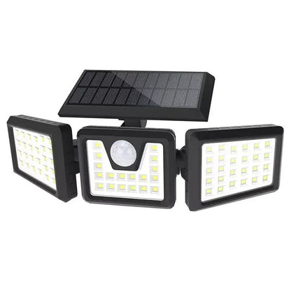 Lampă Solară cu 3 Panouri Rotative, 1725A LED – Iluminare Puternică și Eficientă BESTSELLS