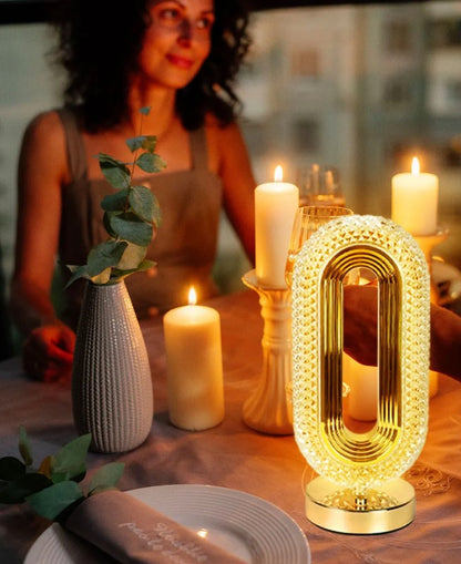 Lampa HOZRO, Diamond Crystal LED – Eleganță și Funcționalitate într-un Singur Produs!