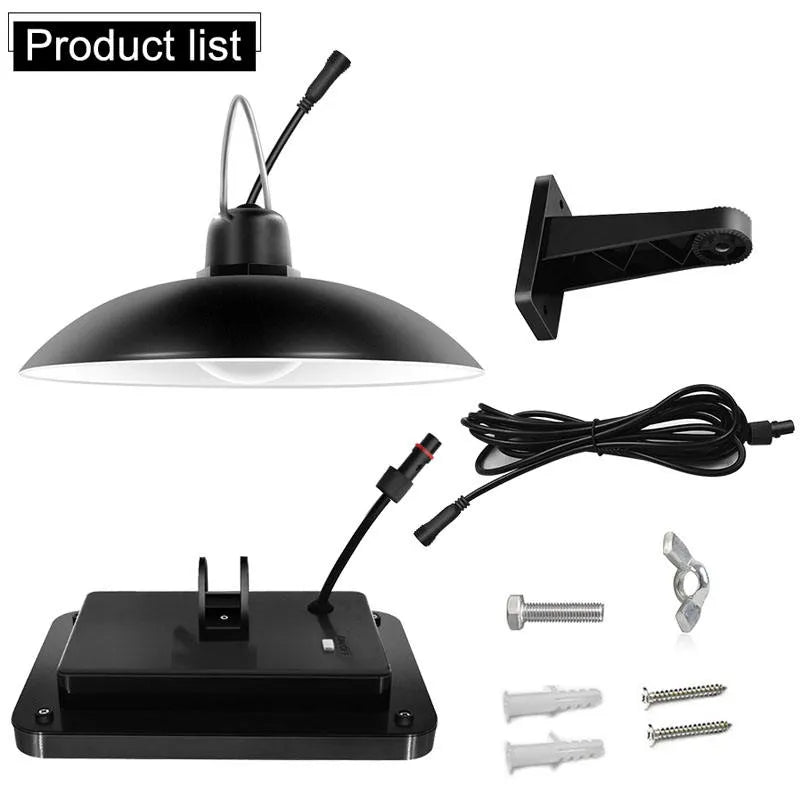 Lampa Solară cu Abajur și Telecomandă – Iluminare Modernă și Economică! ☀️💡 BESTSELLS