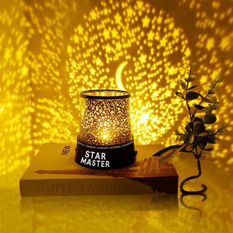 Lampa de Veghe HOZRO, Star Master – Proiector Stele, Cer Înstelat în Camera Ta! ✨🌌