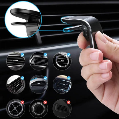 Suport Magnetic „L” Black – Minimalism, Putere și Versatilitate BESTSELLS