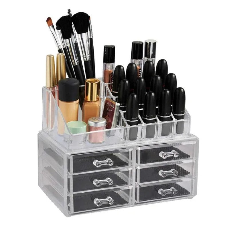 💄 Organizator Multifuncțional pentru Cosmetice, Bijuterii, Accesorii, 6 sertare BESTSELLS