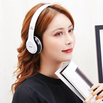 Căști Audio P47 Wireless Bluetooth, Albe BESTSELLS