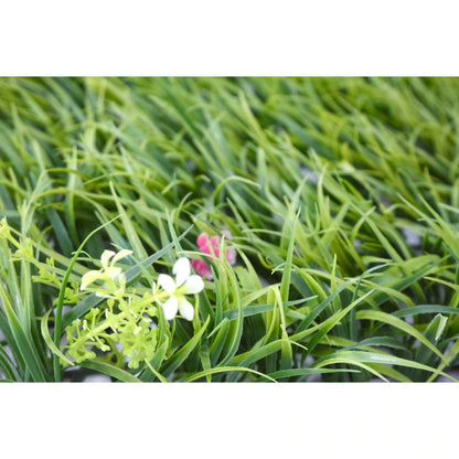 🌿 Panou Decorativ Premium Hozro – Gazon Artificial cu Licheni și Flori, 60x40 cm HOZRO
