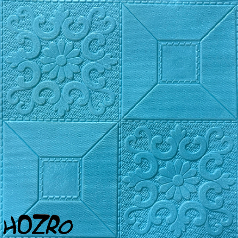 Tapet 3D autoadeziv, Model pentru Tavan/Perete, design modern, foarte usor de montat, 73 Turcoaz HOZRO