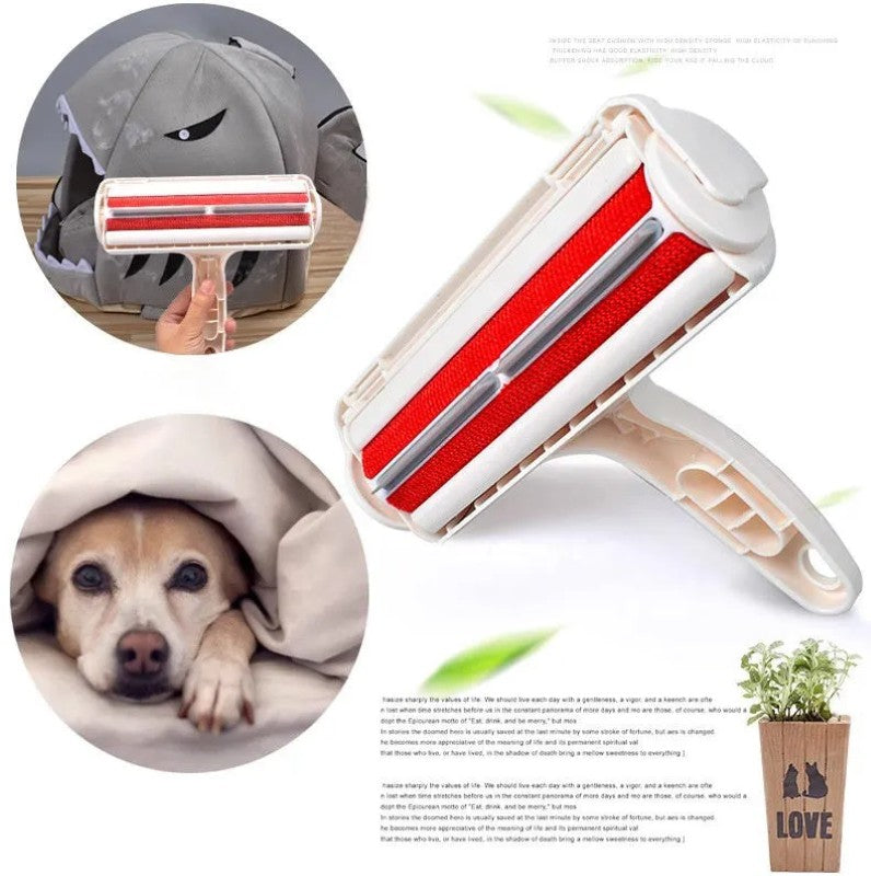 Perie Curatare Par, Reutilizabila, Pentru Orice Suprafata, Indeparteaza Parul de Animale si Scamele 🐾🐶 BESTSELLS