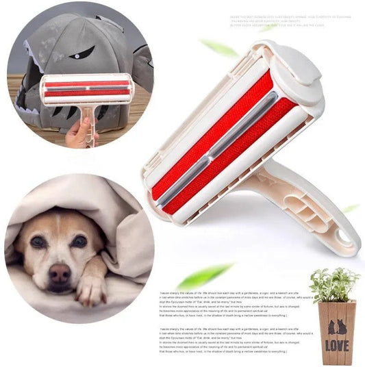 Perie Curatare Par, Reutilizabila, Pentru Orice Suprafata, Indeparteaza Parul de Animale si Scamele 🐾🐶 BESTSELLS