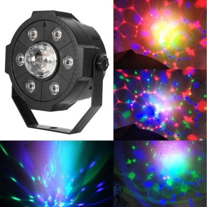 Lumină de Scenă Profesională HOZRO, 6 LED-uri RGB , Efect Laser, Iluminare Puternică pentru Scenă, Bar, Club, Petreceri și Evenimente – Lumini Spectaculoase și Control Ușor HOZRO