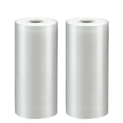 Set 2 role pungi  HOZRO 17X500 cm universale pentru vidat si sigilat alimente, gofrate, lavabile, conservare optima, fructe, legume, carne, mancare, compatibilitate universala, rezistenta la inghet si caldura, BESTSELLS