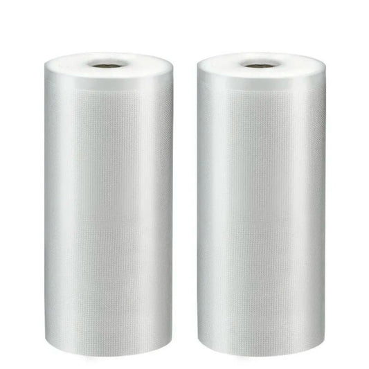 Set 2 role pungi  HOZRO 17X500 cm universale pentru vidat si sigilat alimente, gofrate, lavabile, conservare optima, fructe, legume, carne, mancare, compatibilitate universala, rezistenta la inghet si caldura, BESTSELLS
