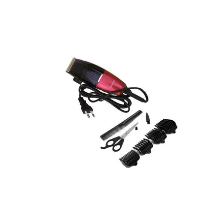 Aparat profesional de tuns HOZRO GM 807, 9 piese, alimentat la priza, lame din otel, silentios, 4 piepteni de fixare BESTSELLS