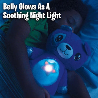 Jucărie de Pluș și Lampă de Veghe Hozro Star Belly Dream Lites – Proiecții și Muzică, Verde HOZRO