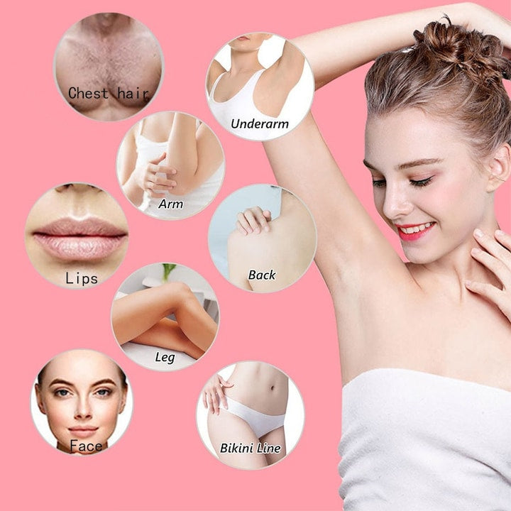 🎁 Pachet Promoțional Epilare Profesională HOZRO® – Încălzitor Ceară Pro-Wax Silicon + Set 100 Benzi Epilat HOZRO